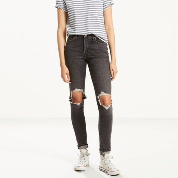 Levi's Denim - Levi's | 721 high rise ripped skinny jeans